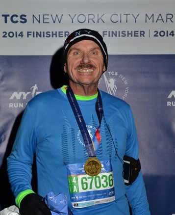 Mark Carpenter After Running NYC Marathon